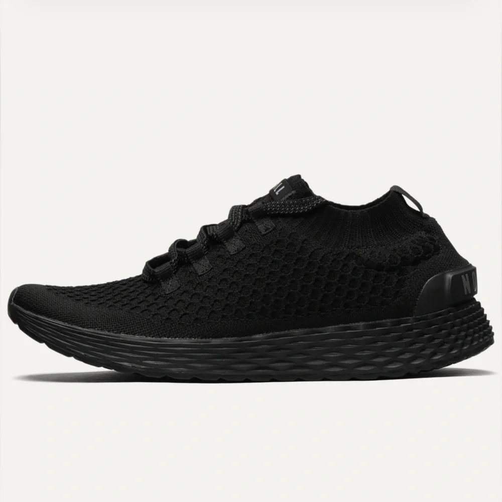 NOBULL Women's Allday Knit Black Running Sneakers